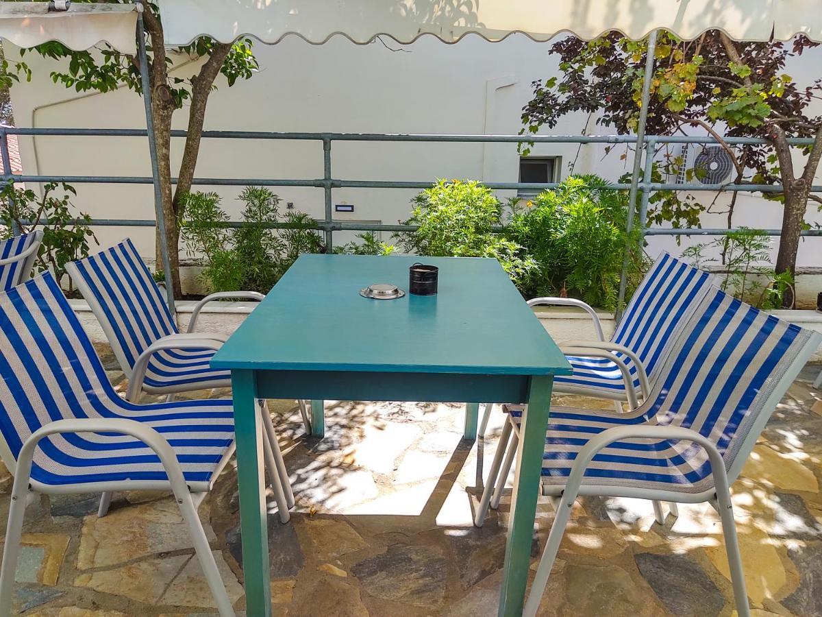 Ellinas Hotel Chrysi Ammoudia Exterior foto